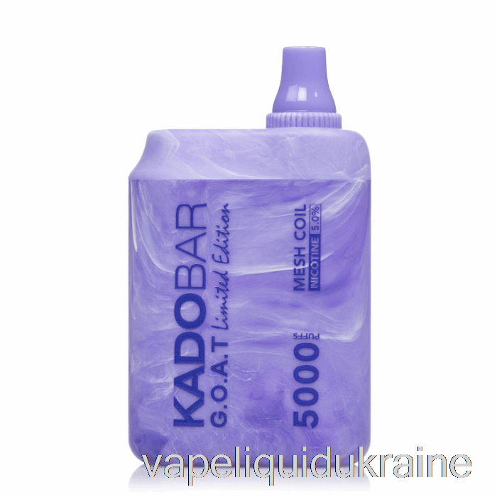 Vape Liquid Ukraine Kado Bar BR5000 Disposable Blueberry Mint